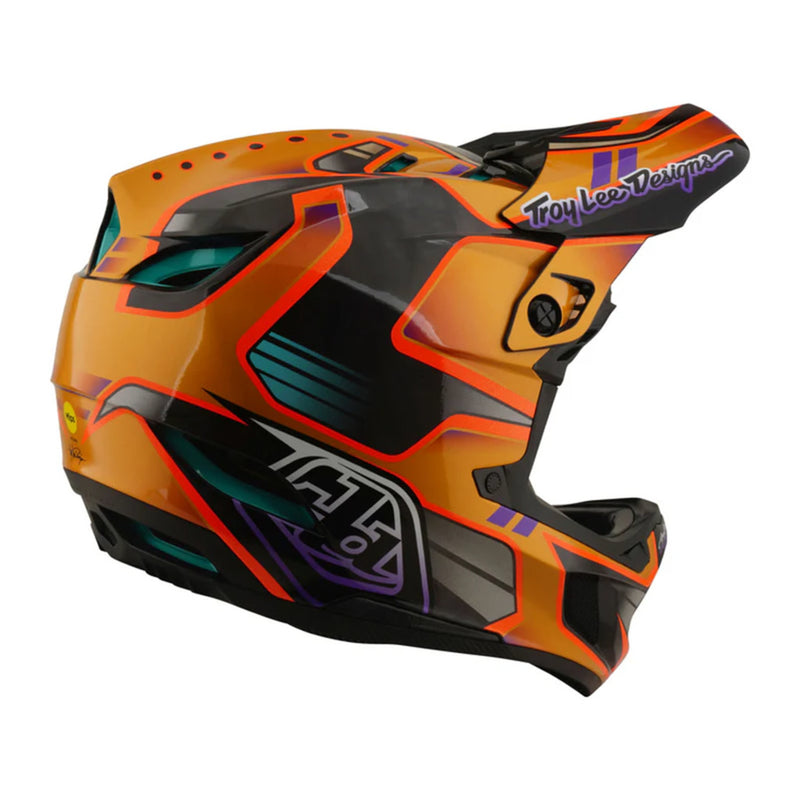 Load image into Gallery viewer, Troy Lee Designs D4 Carbon Full Faced MIPS Bike Helmet