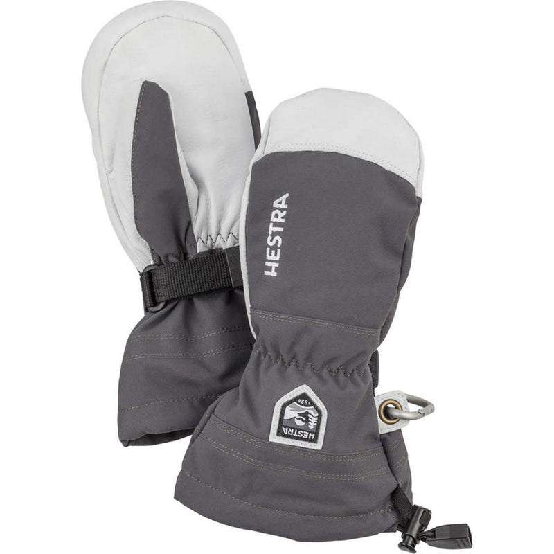 Load image into Gallery viewer, Hestra Kids' Army Leather Heli Ski Mitt 2026