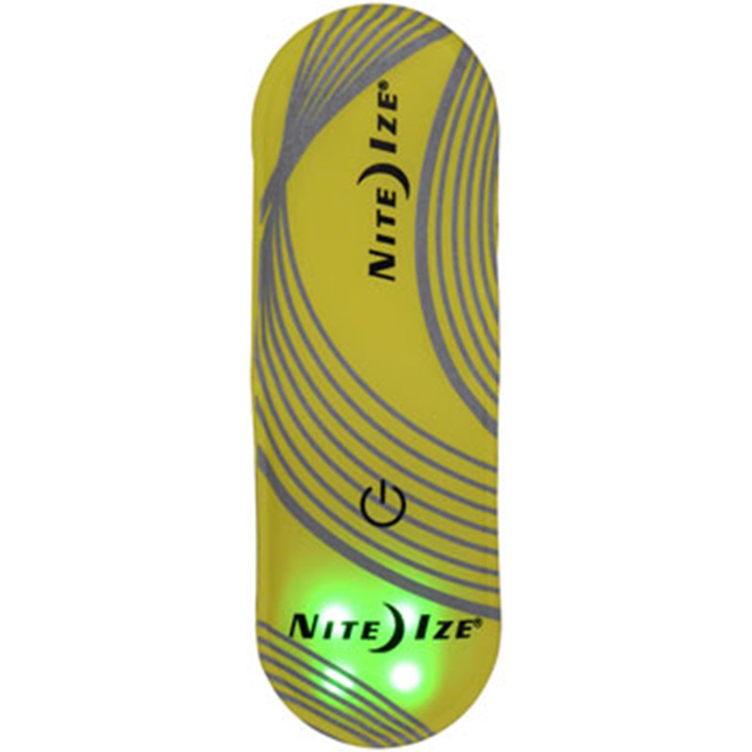 Nite Ize TagLit Rechargeable Magnetic LED Safety Light - Neon