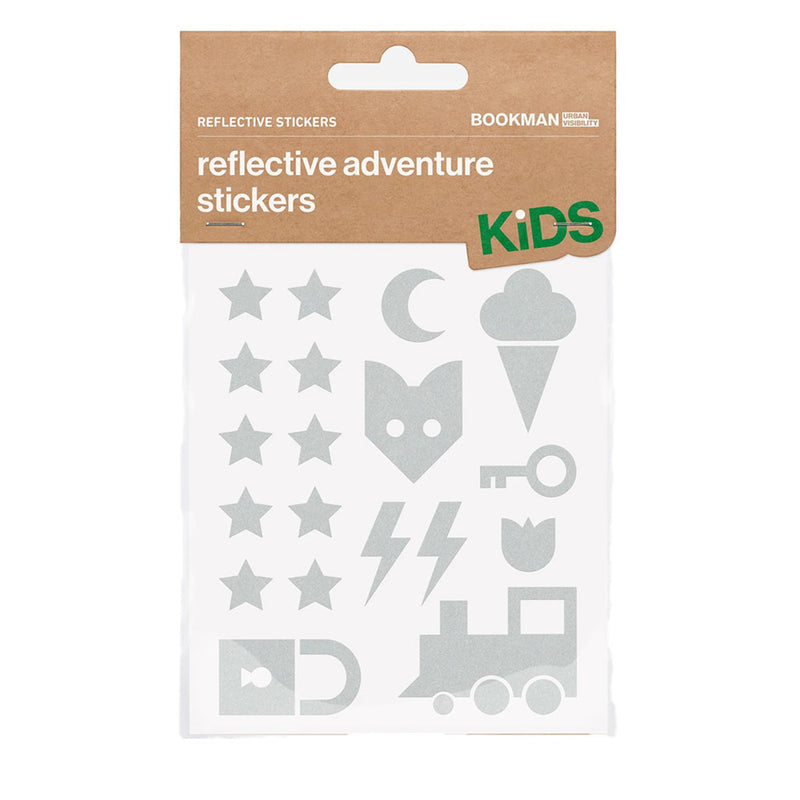 Load image into Gallery viewer, Bookman Visibility Reflective Stickers Adventure