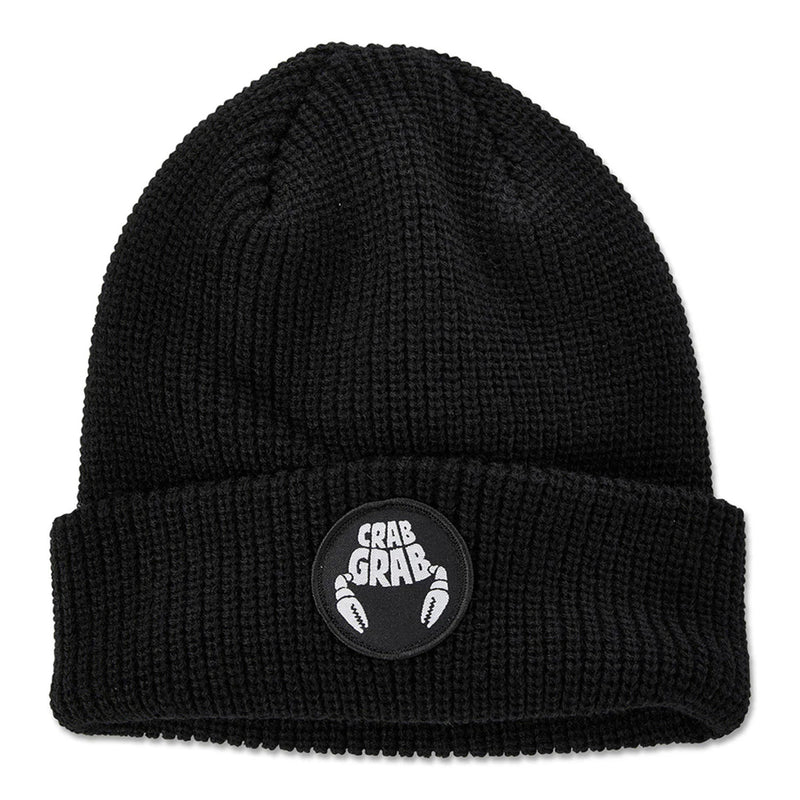 Load image into Gallery viewer, Crab Grab Circle Patch Beanie