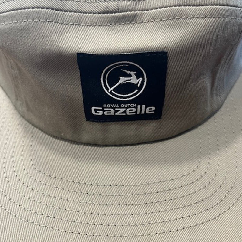 Load image into Gallery viewer, Gazelle Hat Tan w/Black Patch