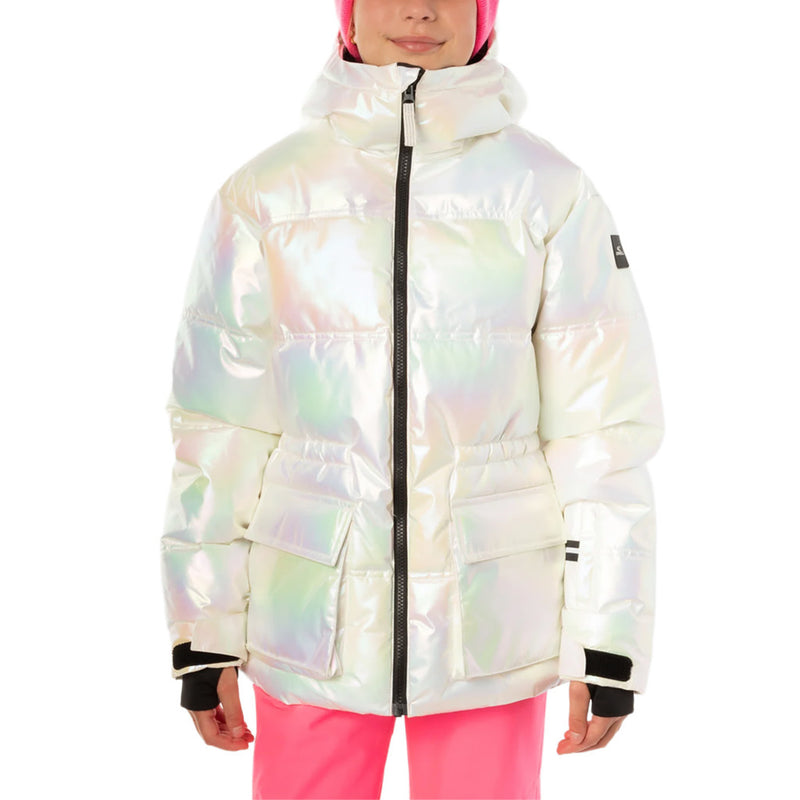 Load image into Gallery viewer, O'Neill Girls' FWC Cruz Puffer Snow Jacket 2026