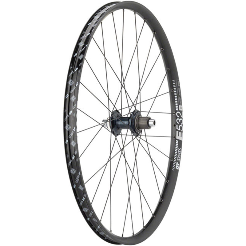 Load image into Gallery viewer, Quality Wheels Shimano SLX/DT E532 Rear Wheel - 29", 12 x 148mm, Center-Lock, Micro Spline, Black, 28H