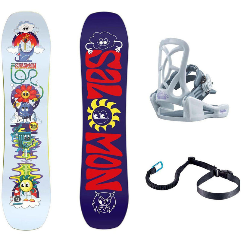 Load image into Gallery viewer, Salomon Kids' Team Snowboard Package 2026