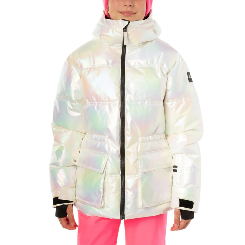 Load image into Gallery viewer, O'Neill Girls' FWC Cruz Puffer Snow Jacket 2026