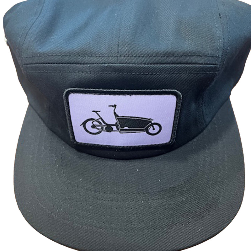 Load image into Gallery viewer, Urban Arrow Hat Black w/Purple Patch