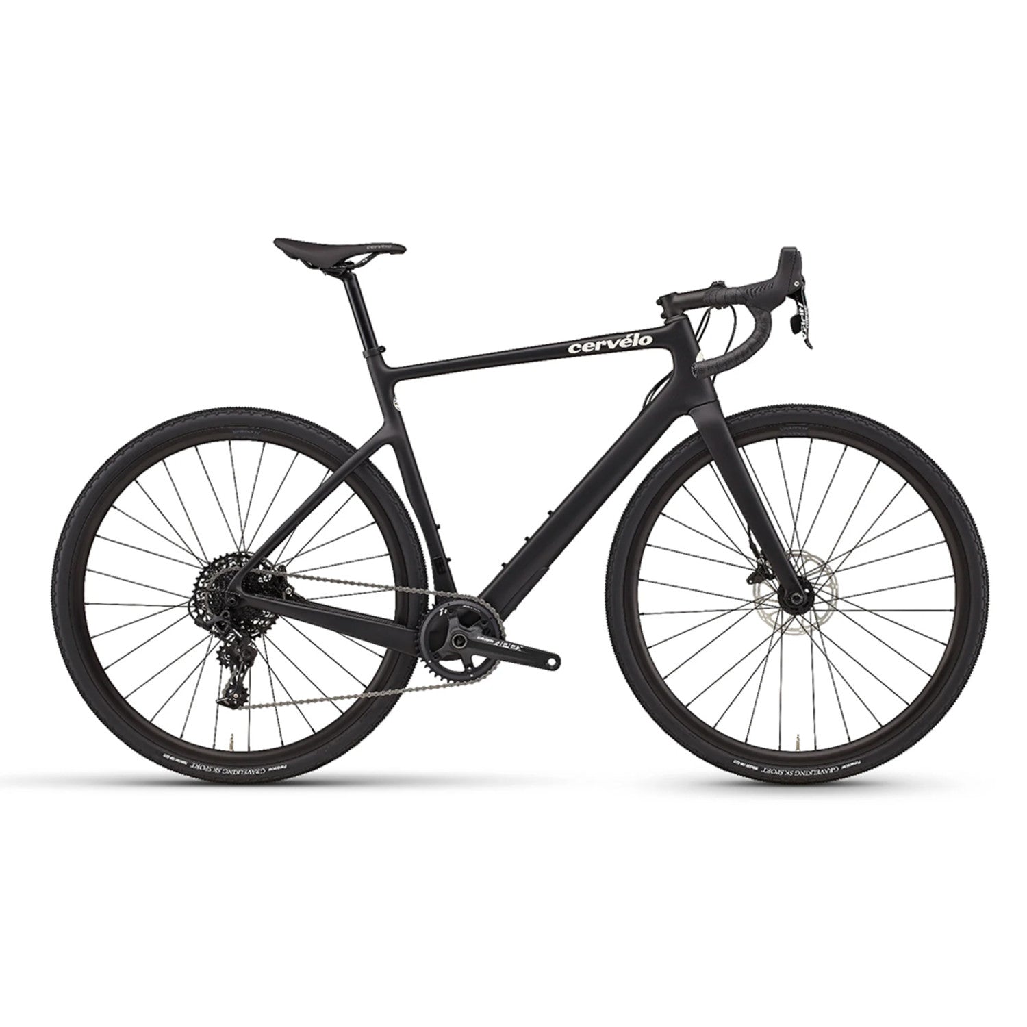 fastest gravel bikes 2023 Cervelo Aspero Apex 1 - Satin Black