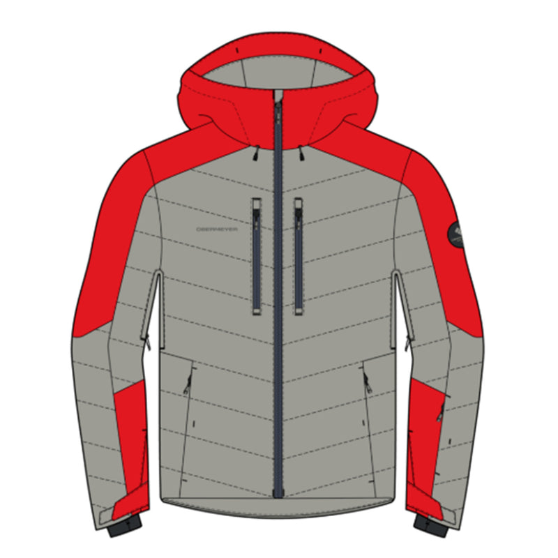 Load image into Gallery viewer, Obermeyer Braun Quilted Jacket 2027