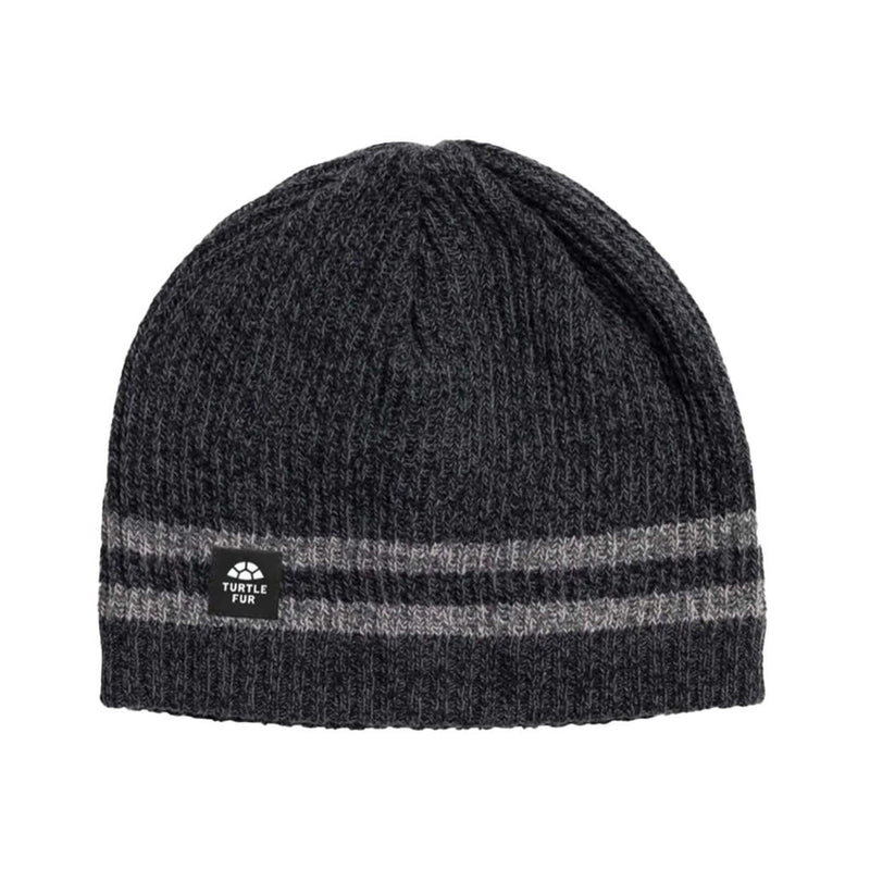 Load image into Gallery viewer, Turtle Fur Ocean Ragg Wool Mr Happy Beanie