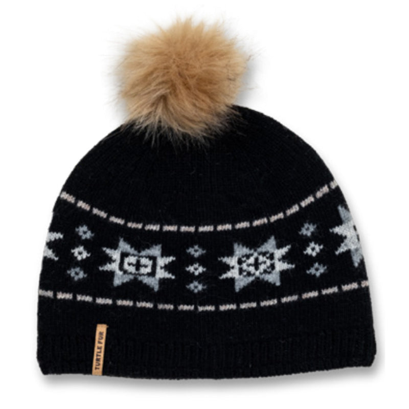 Load image into Gallery viewer, Turtle Fur Women's lambswool North Star Pom Beanie