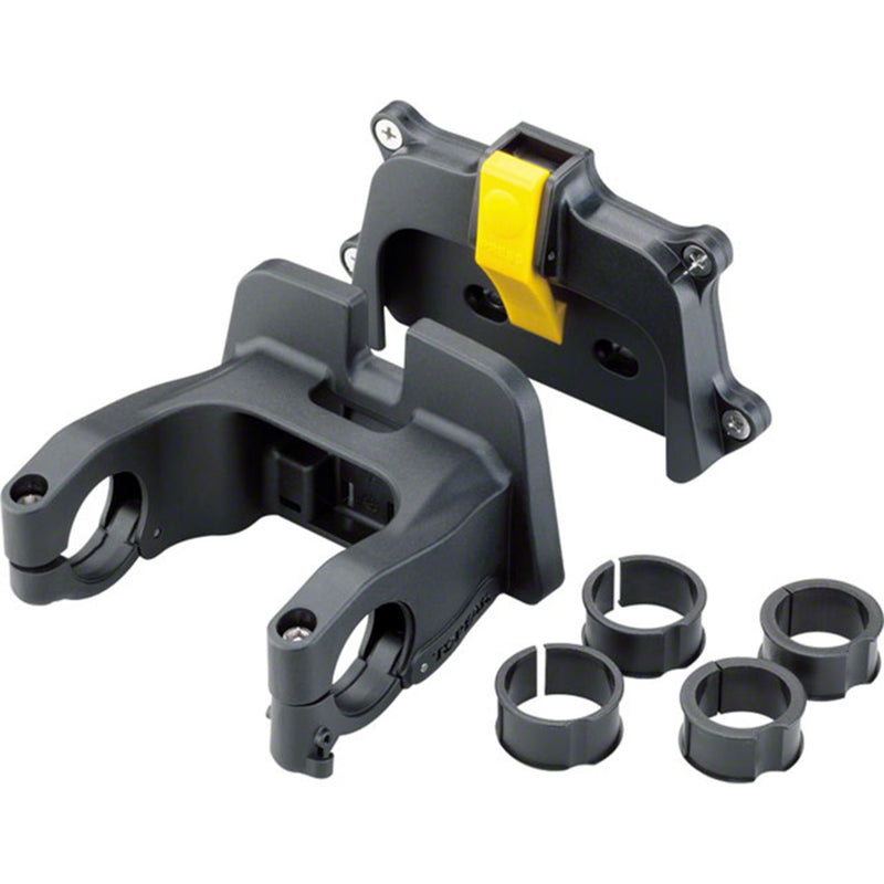 Load image into Gallery viewer, Topeak Front Basket with Fixer 3 Handlebar Bracket: Black
