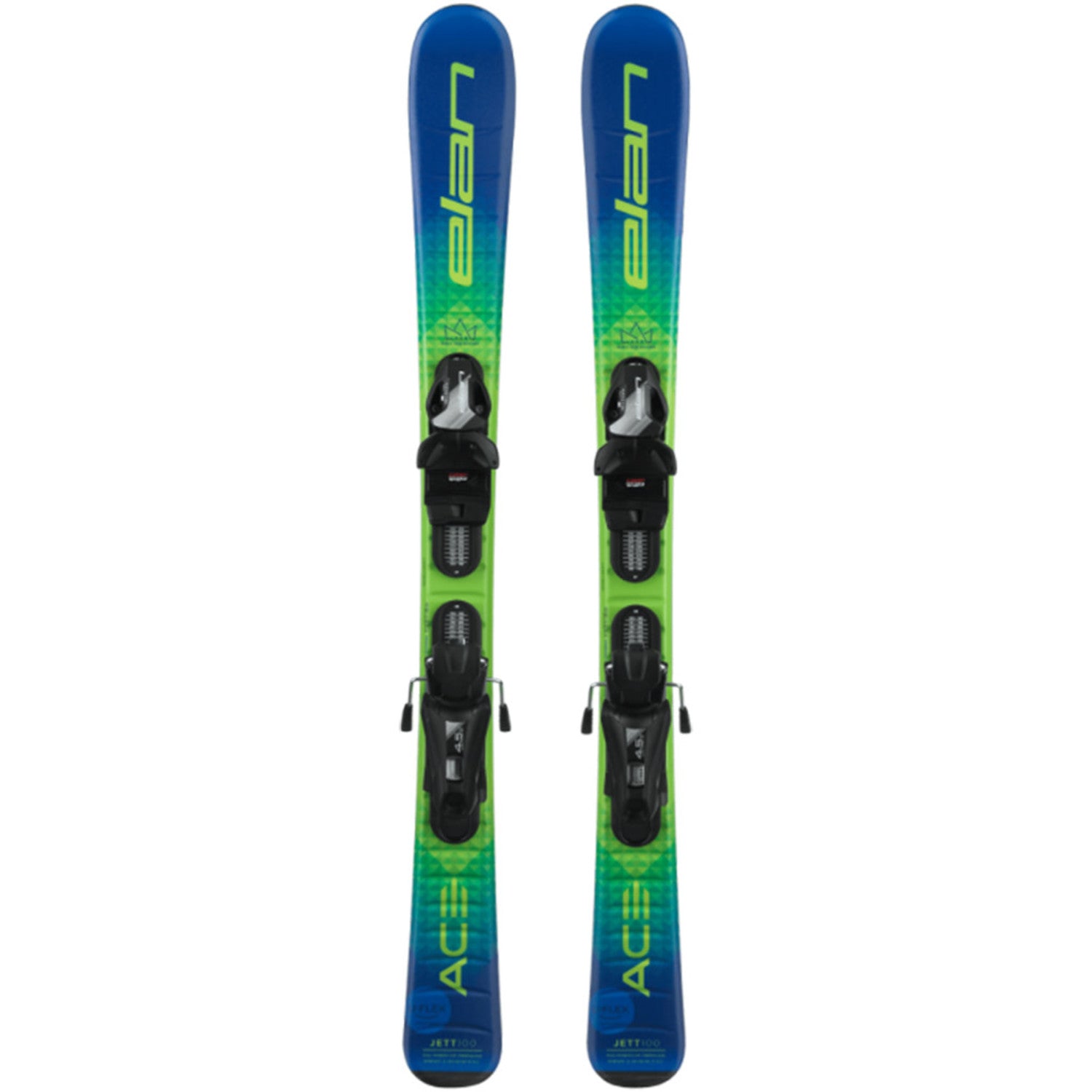 ELAN　THE ANSWER 151 Elan Kids' Jett QS Skis w/EL 7.5 GW Shift Bindings 2024