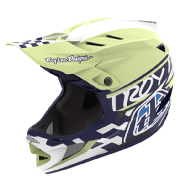 Load image into Gallery viewer, Troy Lee Designs D4 Polyacrylite Full Faced MIPS Bike Helmet