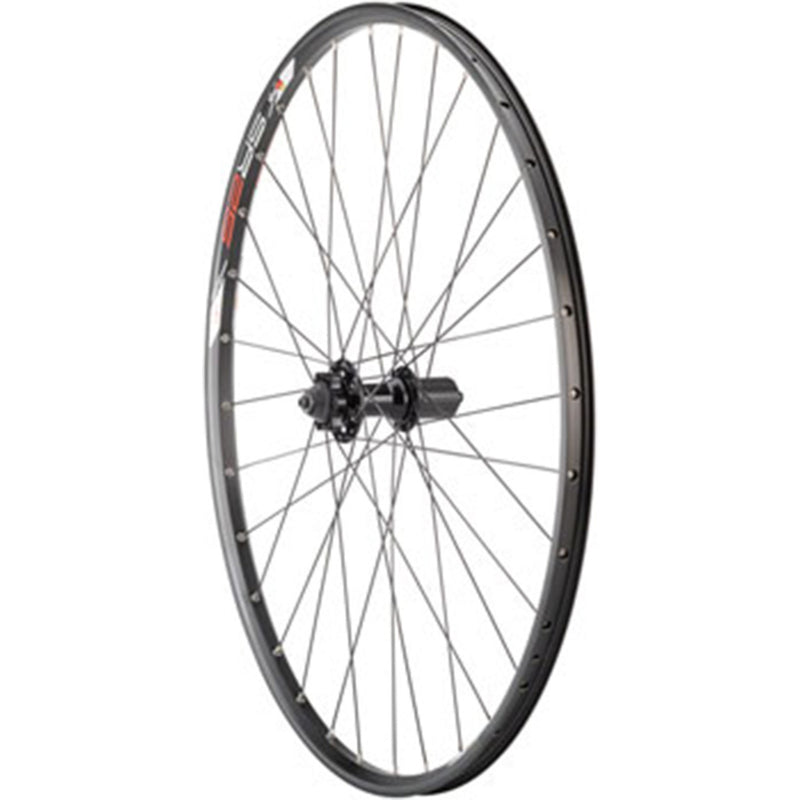 Load image into Gallery viewer, Quality Wheels Value Double Wall Series Disc Rear Wheel - 29", QR x 135mm, 6-Bolt, HG 10, Black, Clincher, 32H