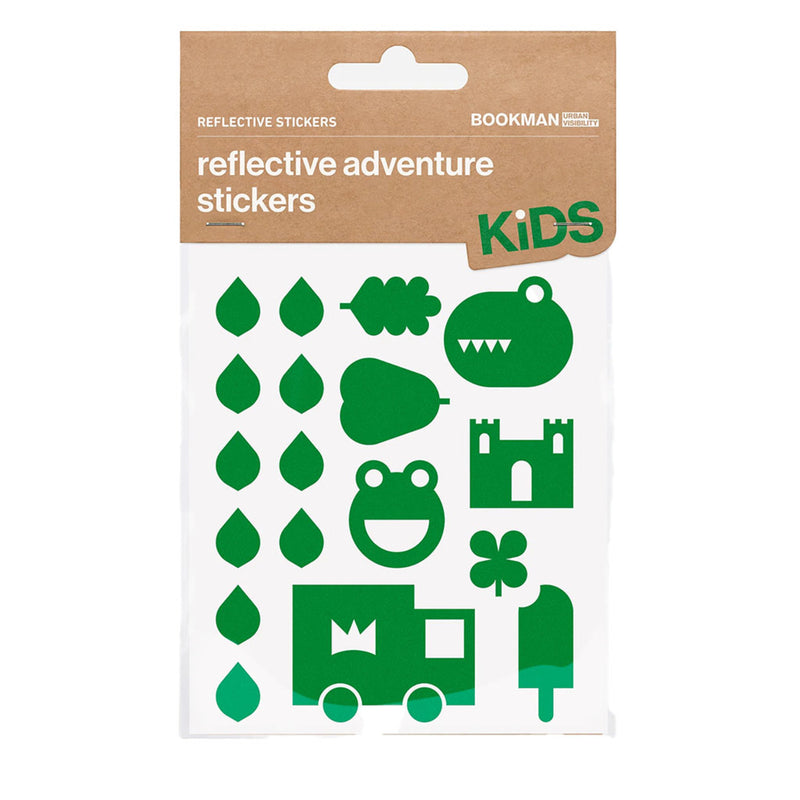 Load image into Gallery viewer, Bookman Visibility Reflective Stickers Adventure