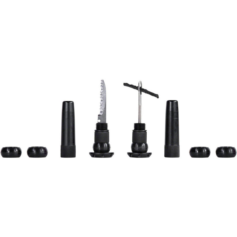 Load image into Gallery viewer, Muc-Off Stealth Tubeless Puncture Plugs Tire Repair Kit - Bar-End Mount