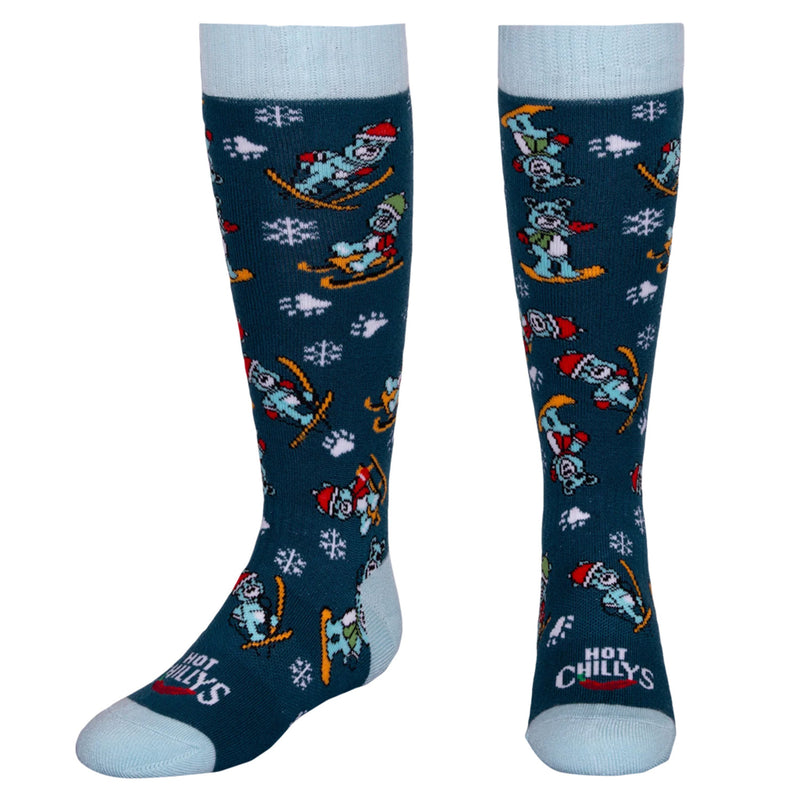 Load image into Gallery viewer, Hot Chillys Youth Mid Volume Socks