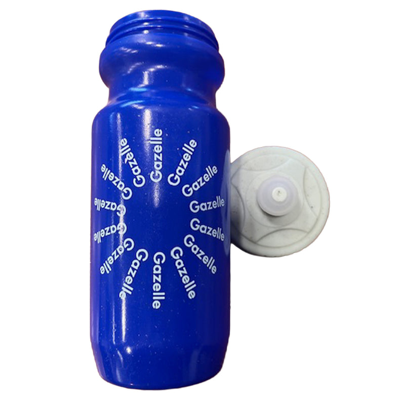 Load image into Gallery viewer, Gazelle Water Bottle Blue w/White Gazelle
