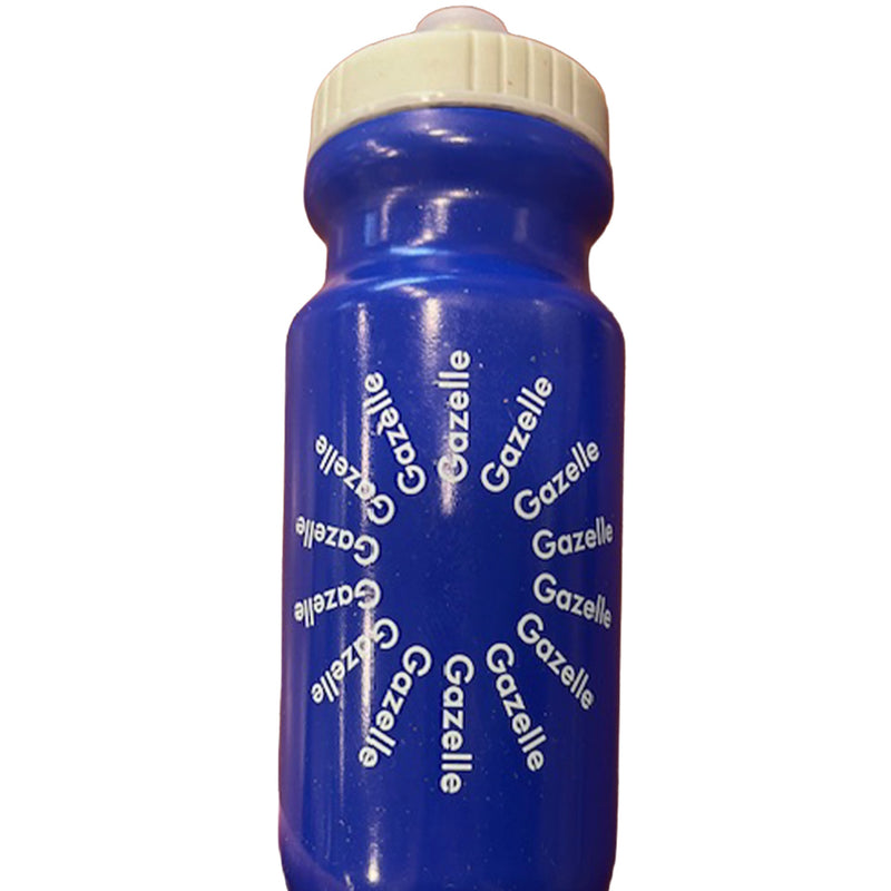 Load image into Gallery viewer, Gazelle Water Bottle Blue w/White Gazelle