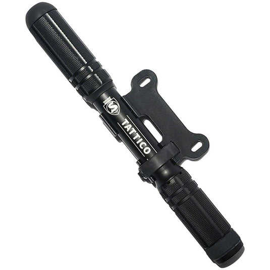 Silca Tattico Mini Frame Pump - 100psi, Aluminum, Presta/Schrader, With Bracket
