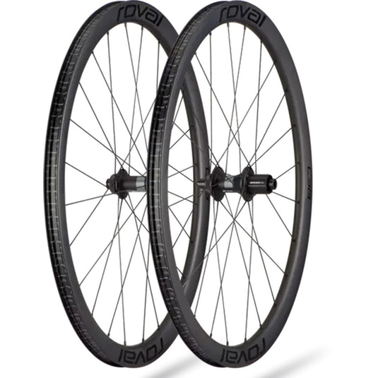 Specialized Roval Rapide C 38 Disc 700c Wheelset Satin Carbon/Black