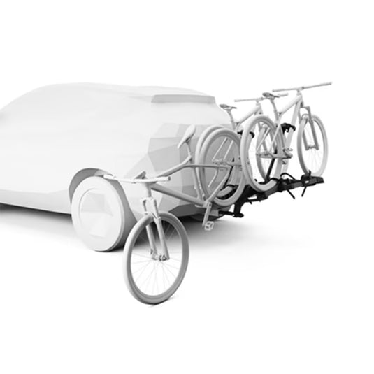 Thule OutPace 3-bike Hitch Platform Bike Rack Black