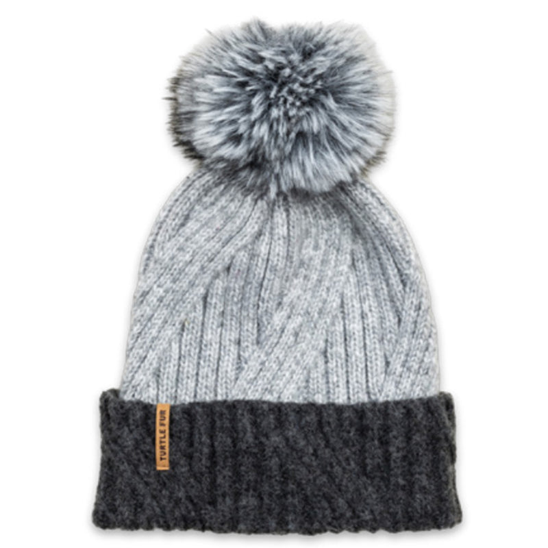 Load image into Gallery viewer, Turtle Fur Women's Snowpack Pom Beanie
