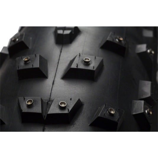 45NRTH Wrathchild Tire - 26 x 4.6, Tubeless, Folding, Black, 120 TPI, 224 XL Concave Carbide Aluminum Studs