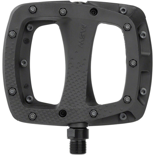 MSW Thump Pedals with Replaceable Pins - Platform, Composite, 9/16