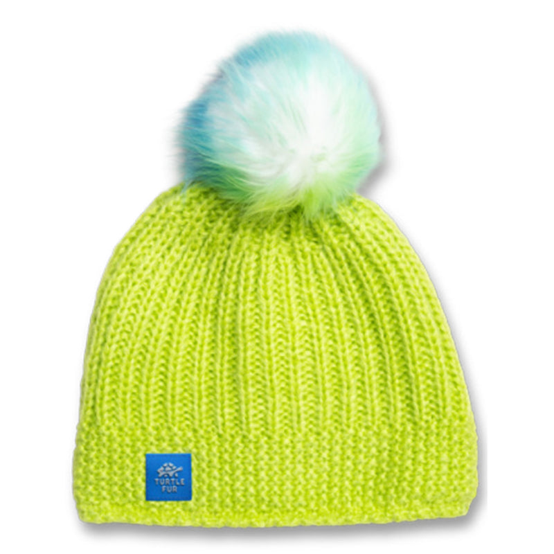 Load image into Gallery viewer, Turtle Fur Kids' Suzie Pom Beanie
