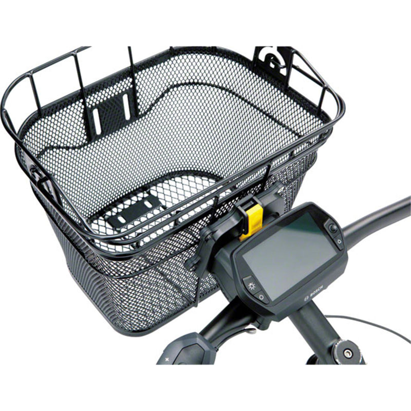 Load image into Gallery viewer, Topeak Front Basket with Fixer 3 Handlebar Bracket: Black
