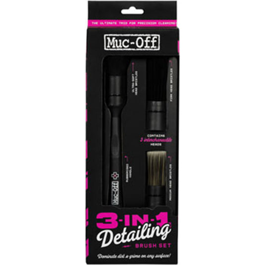 Muc-Off 3-in-1 Detailing Brush Set