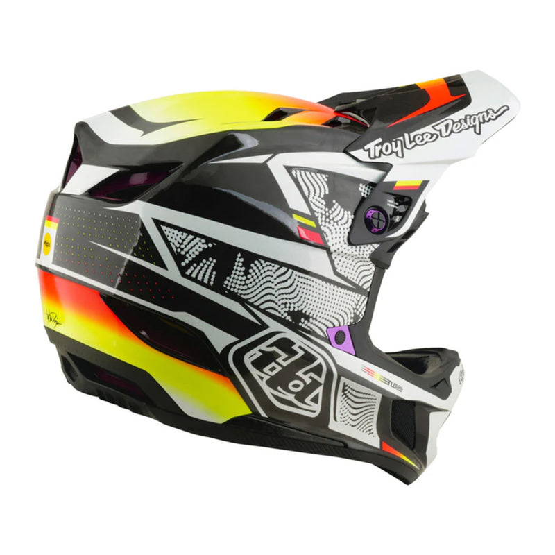 Load image into Gallery viewer, Troy Lee Designs D4 Carbon Full Faced MIPS Bike Helmet
