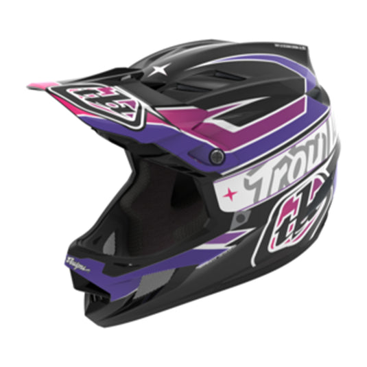 Troy Lee Designs D4 Polyacrylite Full Faced MIPS Bike Helmet
