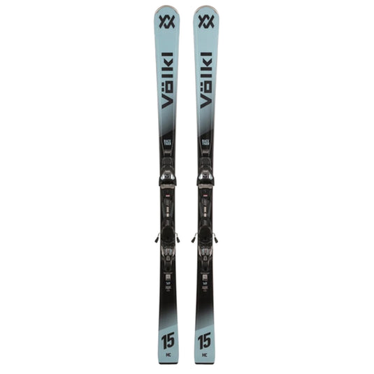 Volkl Racetiger MC Blue Skis w/vMotion 12 Black Bindings 2027