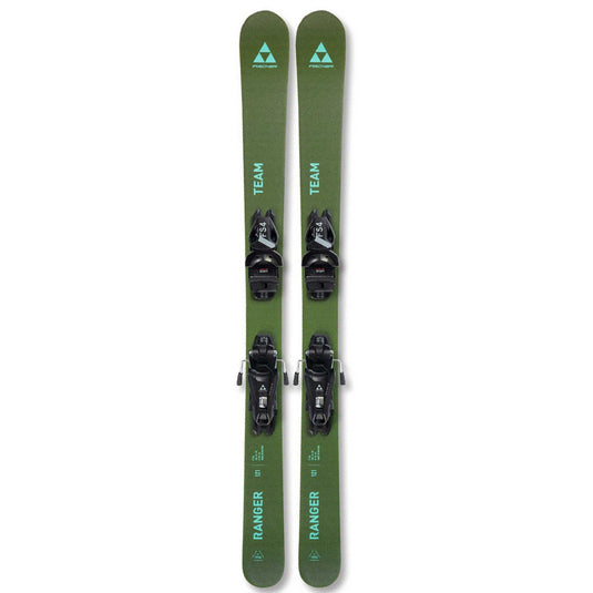 Fischer Kids' Ranger Team Skis w/FJ4 GW CA JRS Bindings 2023
