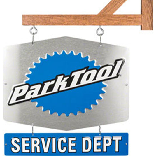 Park Tool Single-Sided Shop Service Department Sign