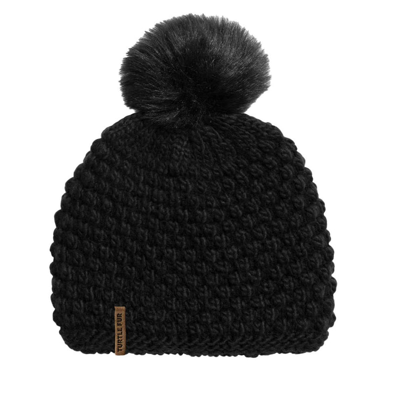 Load image into Gallery viewer, Turtle Fur Women's Snowfall Pom Beanie
