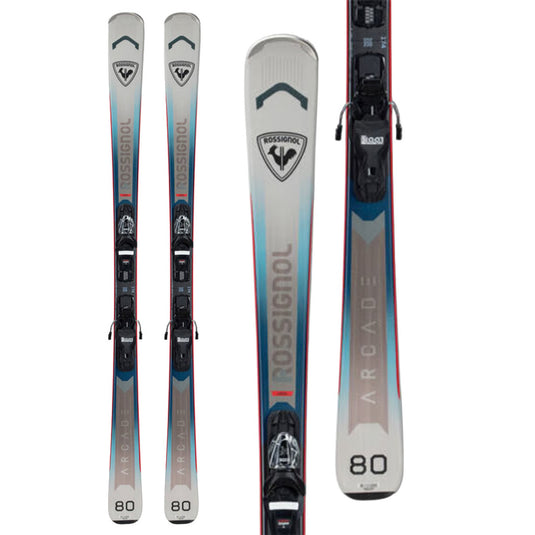 Rossignol Arcade 80 Skis w/Xpress 10 GW B83 Black Chrome Bindings 2027
