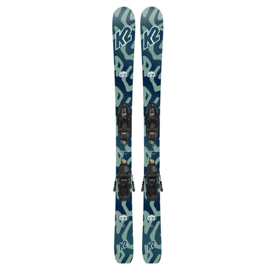 K2 Kids' Indy Skis w/4.5 FDT Jr Bindings 2026