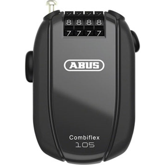 Abus Combiflex Rest Retractable Combo Lock - 105cm Black