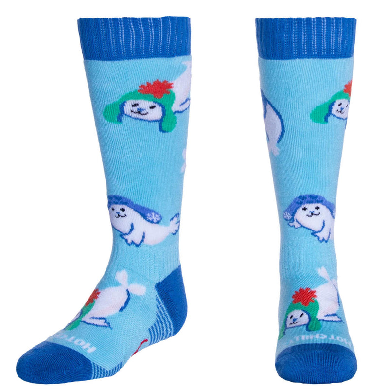 Load image into Gallery viewer, Hot Chillys Youth Mid Volume Socks
