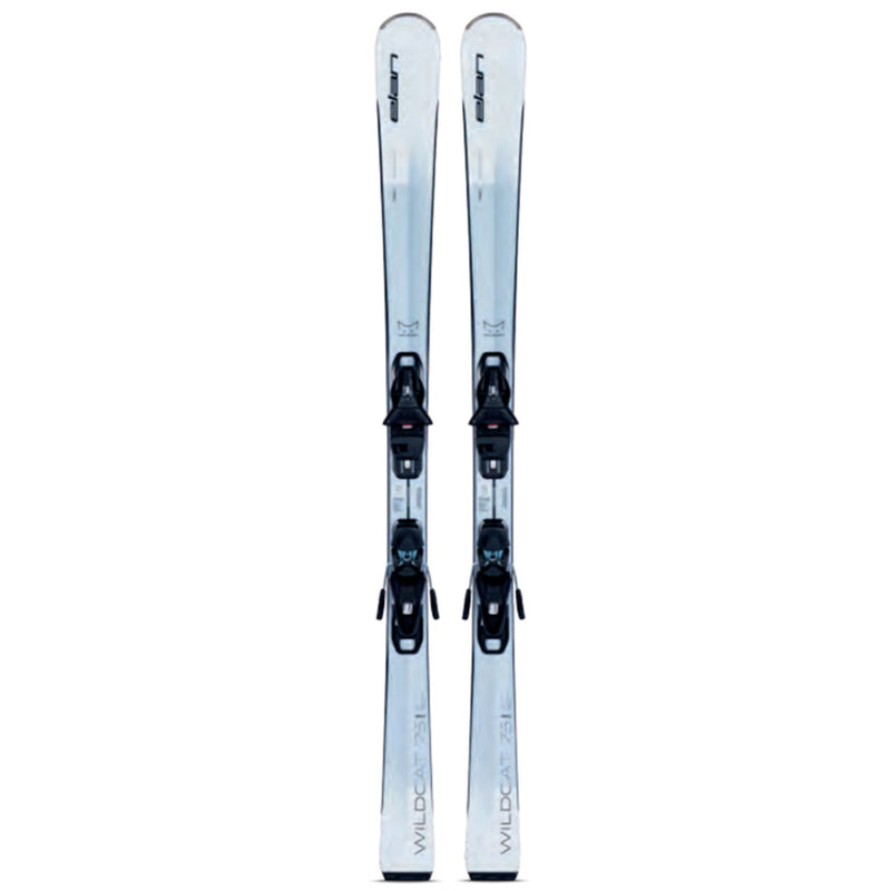 Load image into Gallery viewer, Elan Women's Wildcat 75 Skis w/EL 9.0 GW Shift B78 Black Bindings 2027
