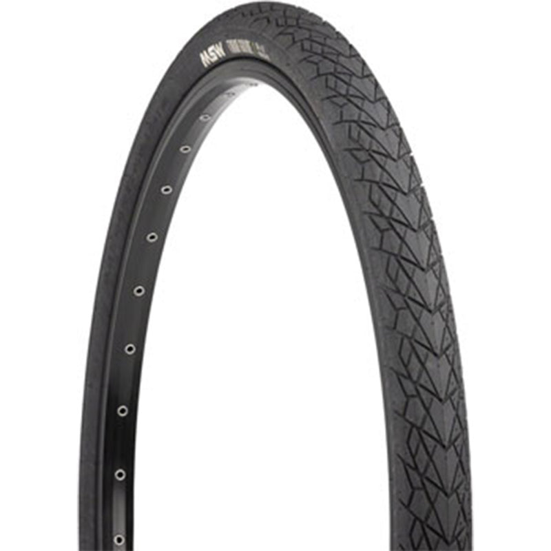 Load image into Gallery viewer, MSW Tour Guide Tire - 26 x 1.75, Black, Rigid Wire Bead, 33tpi
