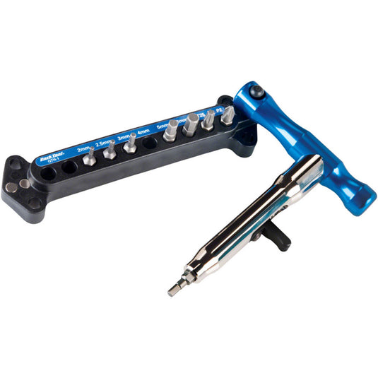 Park Tool QTH-1 Quick Change Bit Driver Set 8 bits