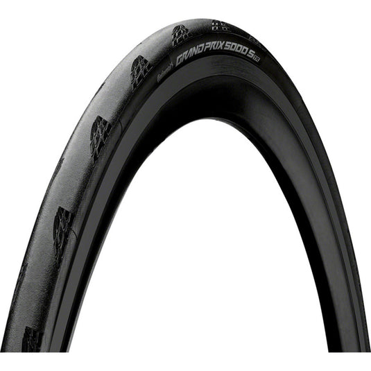 Continental Grand Prix 5000 S TR Tire - 700 x 28, Tubeless, Folding, Black, BlackChili, Vectran Breaker, LazerGrip, ACT