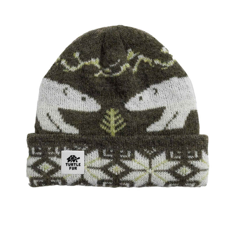 Load image into Gallery viewer, Turtle Fur Toddler Recycled Bear Bear Beanie
