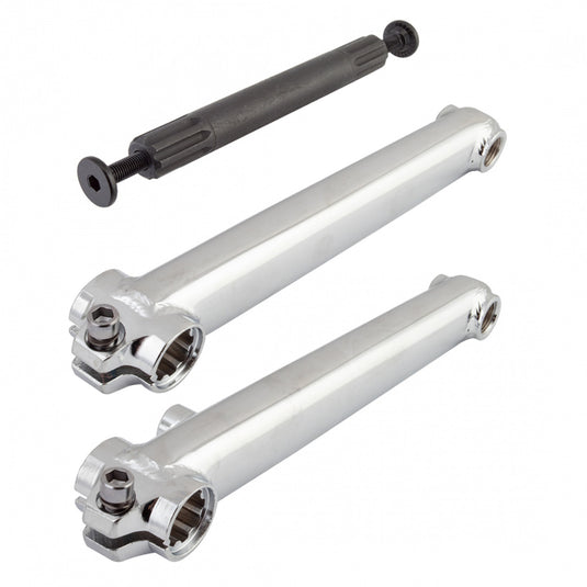 SE Rad Series Chromoly BMX Crankset, 175mm, 19mm Spindle