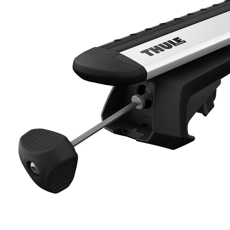 Load image into Gallery viewer, Thule Evo Raised Rail Foot For Vehicles 4-Pack Black
